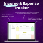 OneNote Daily Life Trackers Templates