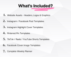Complete Canva Templates Bundle - Pink Theme