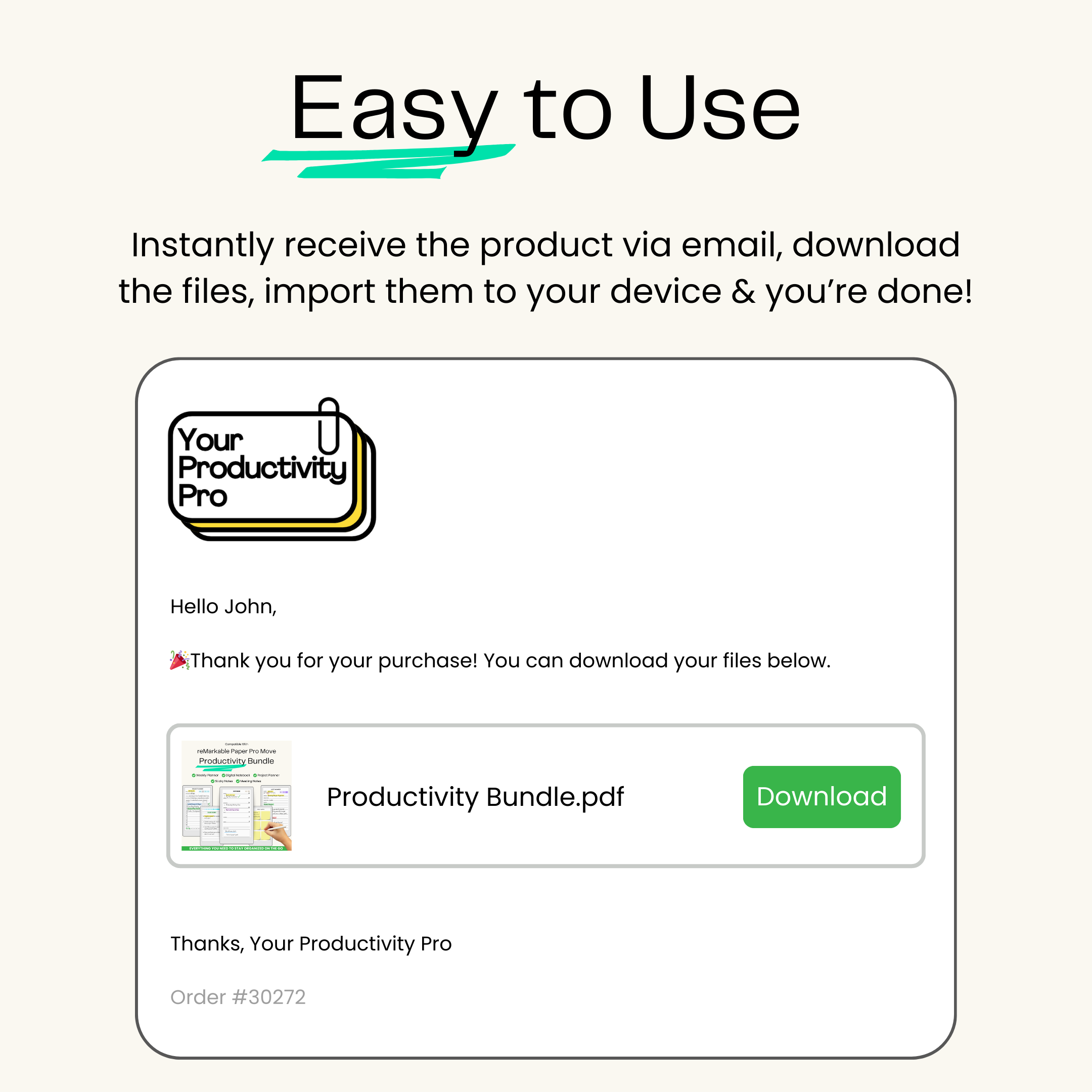 Life Organizer Templates Bundle for reMarkable Paper Pro Move