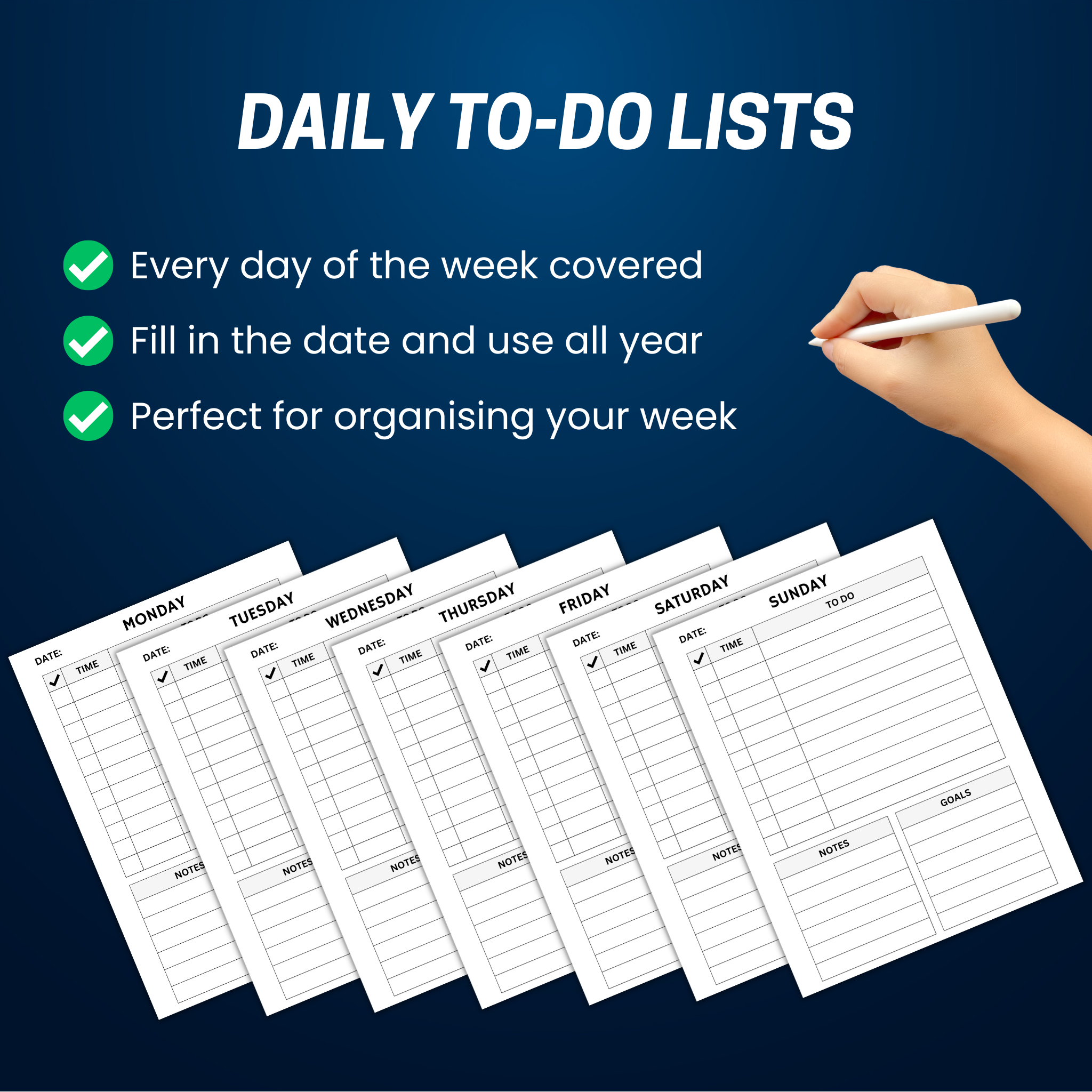 Daily To-Do Lists for reMarkable