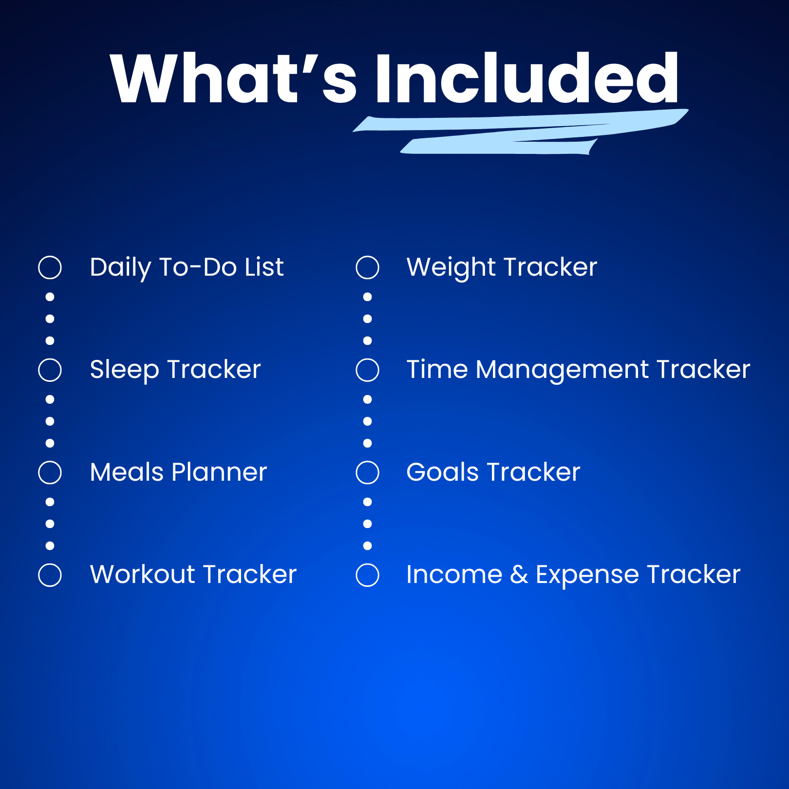 Google Docs Life Tracker Templates Bundle