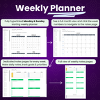 OneNote Weekly Planner