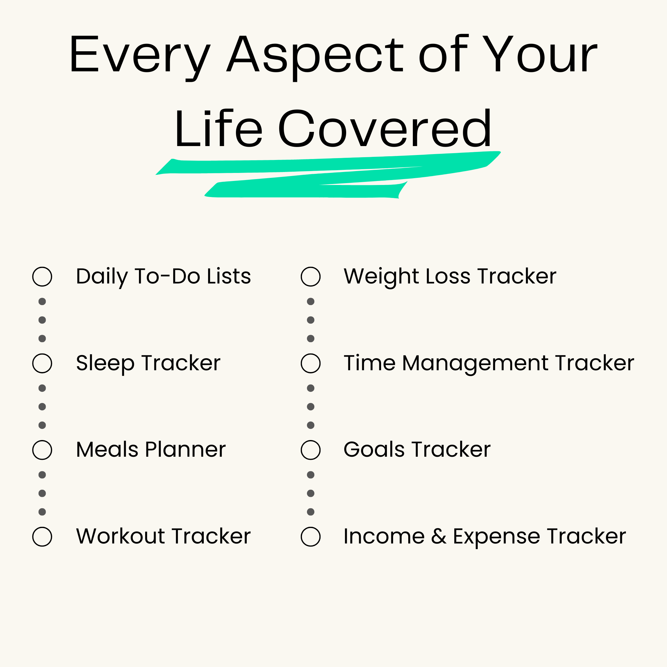 Life Organizer Templates Bundle for reMarkable Paper Pro Move
