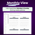 OneNote 2026 Weekly Planner