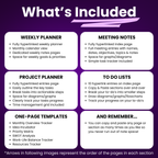 OneNote Productivity Templates Bundle
