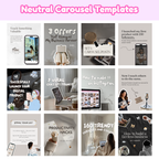 300+ Viral Posts, Carousels & Stories - Expansion Pack | Canva Templates