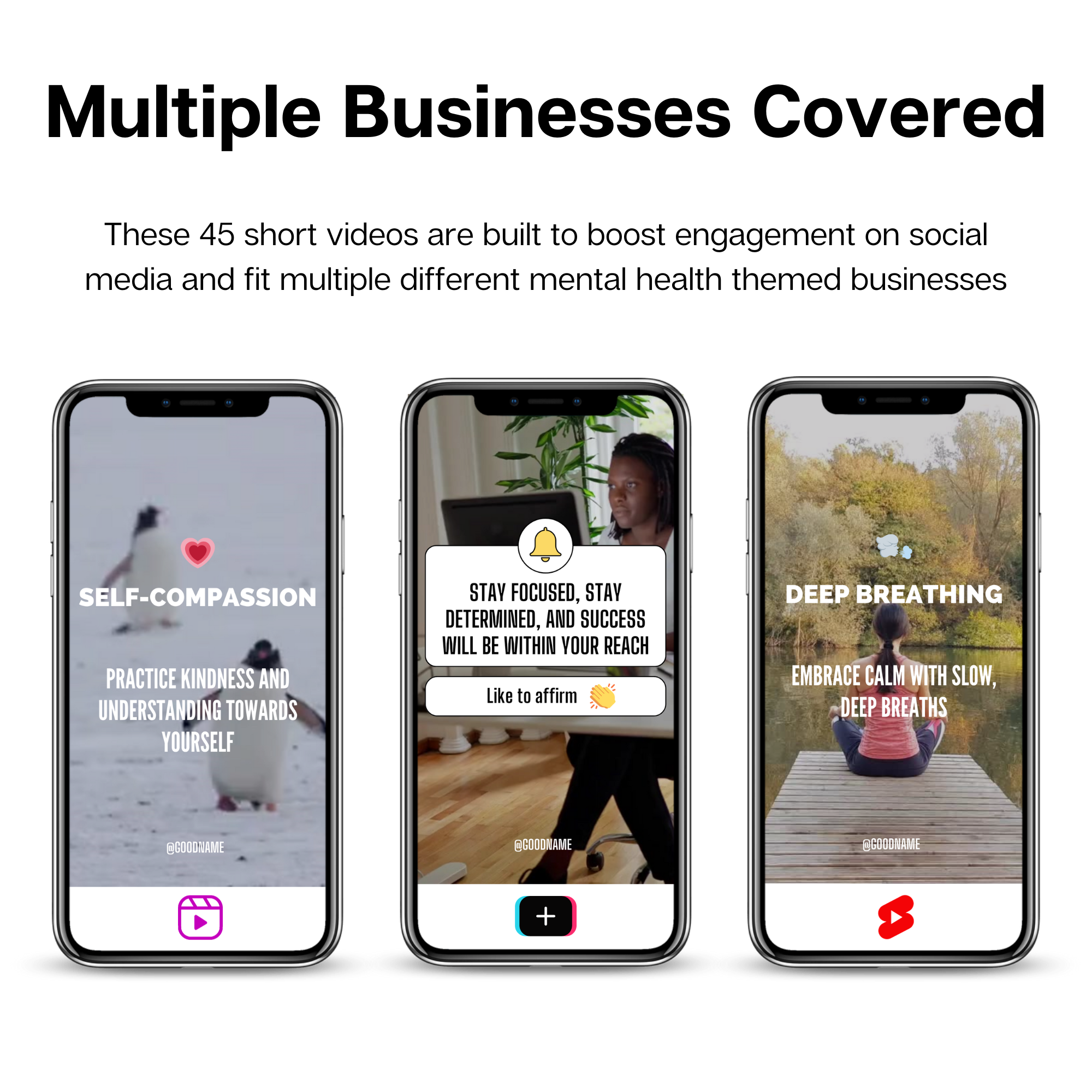 Mental Health Instagram Reels | Canva Templates