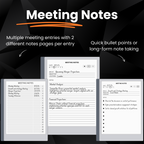 E ink Tablets Productivity Bundle 2024 + 2025