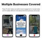 Motivational Quotes Instagram Reels | Canva Templates