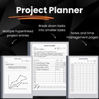 E ink Tablets Productivity Bundle 2024 + 2025