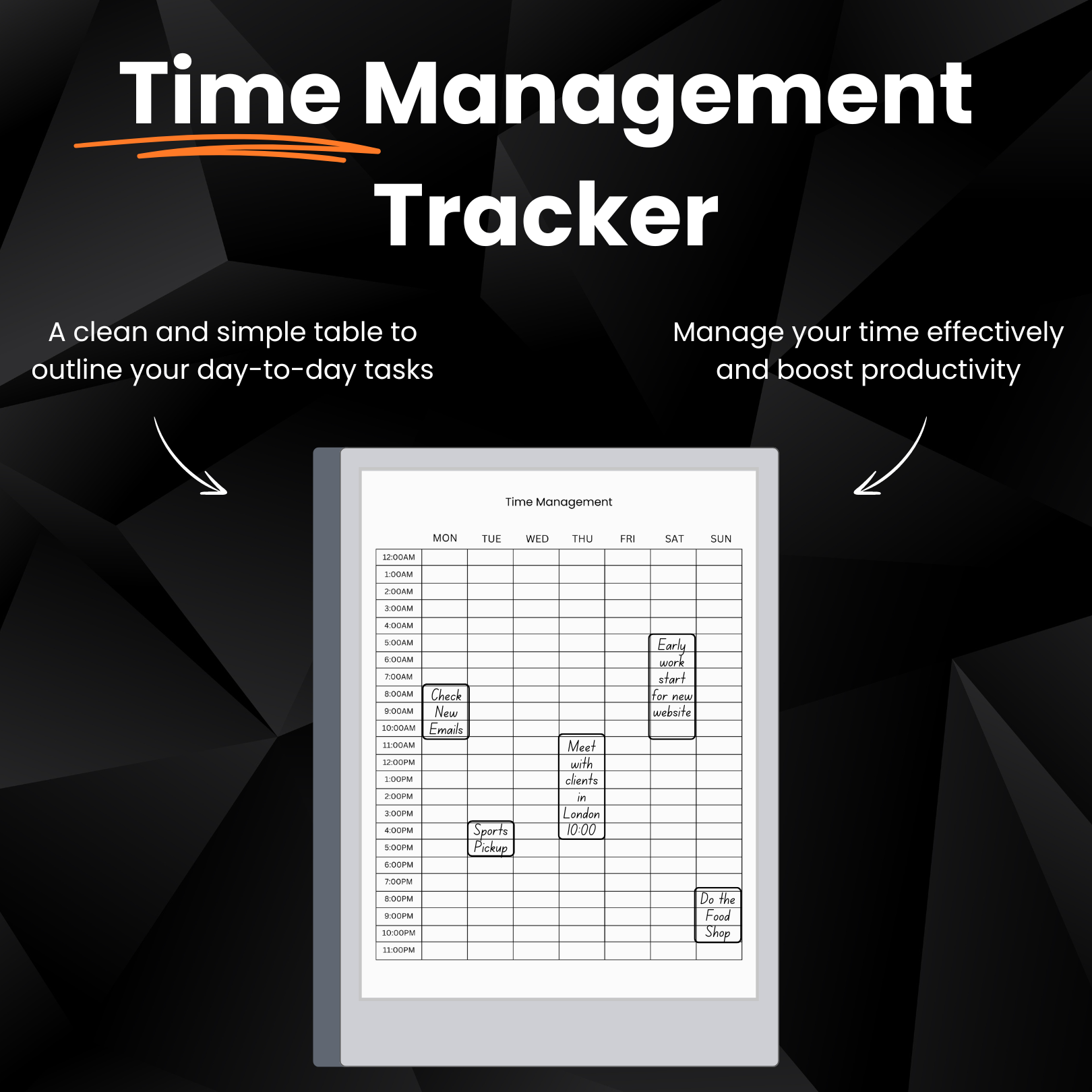Life Organizer Bundle for E ink Tablets