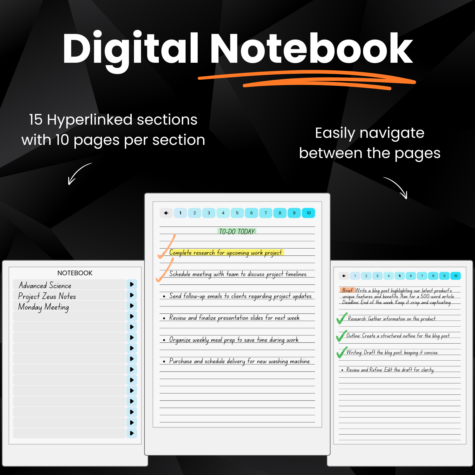 reMarkable Paper Pro - Productivity Templates Bundle