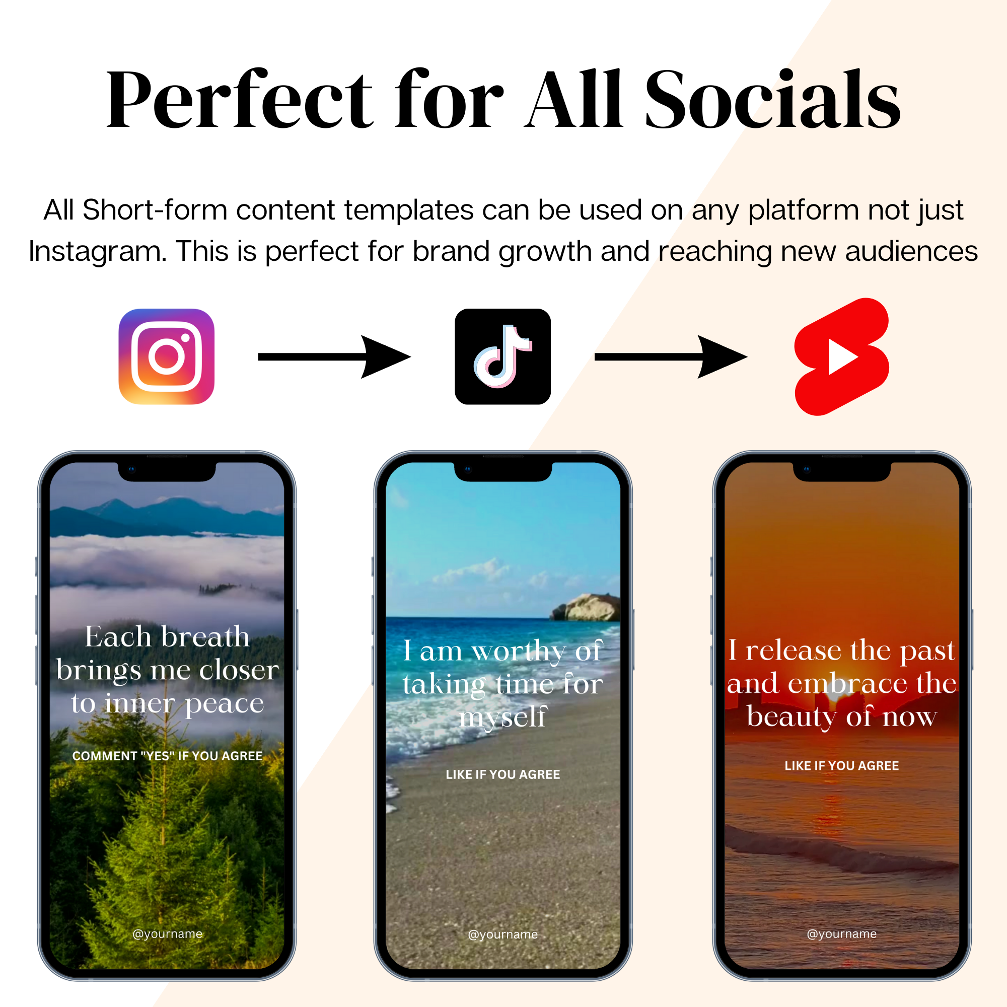 Self Love Instagram Reels | Canva Templates