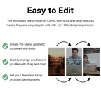 Motivational Quotes Instagram Reels | Canva Templates